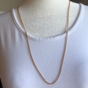 Long Gold Necklace